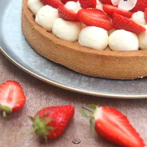 tarte aux fraises